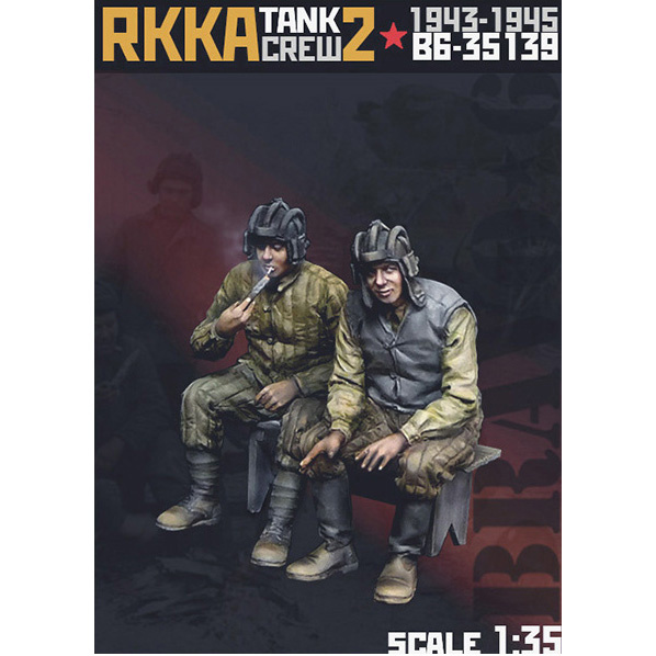 B6-35139 Bravo-6 1/35 RKKA Tank Crew (2) 1943-1945 / Tank Brigade of the Red Army (2) 1943-1945