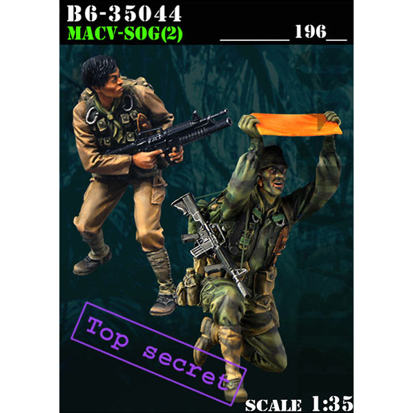 B6-35044 Bravo-6 1/35 Top Secret! MACV-SOG (2) / Top Secret! MACV-SOG (2)