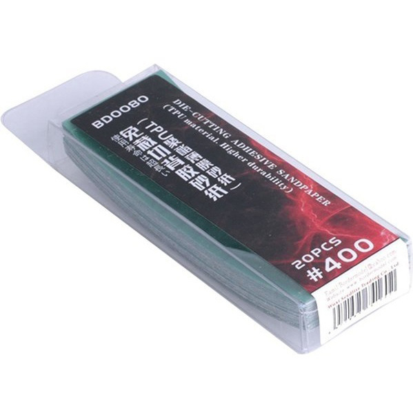 BD0080 Border Model Packaging of adhesive-based sanding paper #400 (20 pcs.)