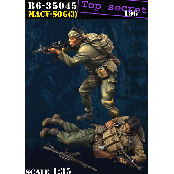 B6-35045 Bravo-6 1/35 	B6-35045 Top Secret! MACV-SOG (3) / Top Secret! MACV-SOG (3)