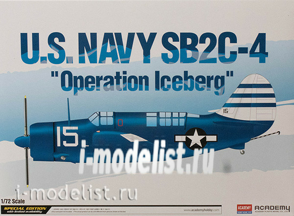12545 Academy 1/72 Aircraft U.S. Navy SB2C-4 