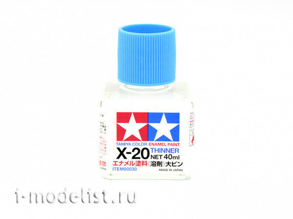 80030 Tamiya X-20 Enamel Thinner (enamel Solvent) 40 ml. :: Paints