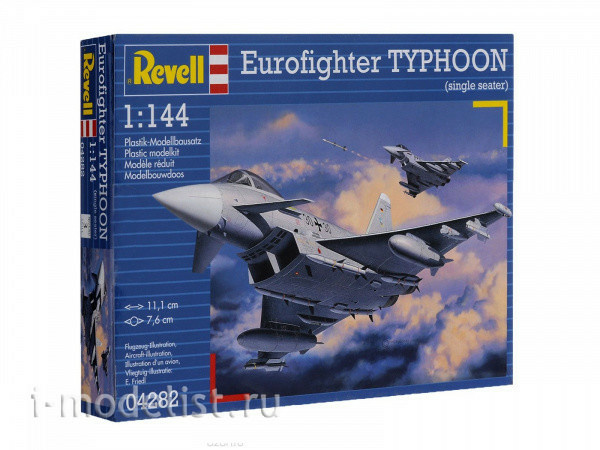 04282 Revell 1/144 multi Purpose Eurofighter Typhoon aircraft