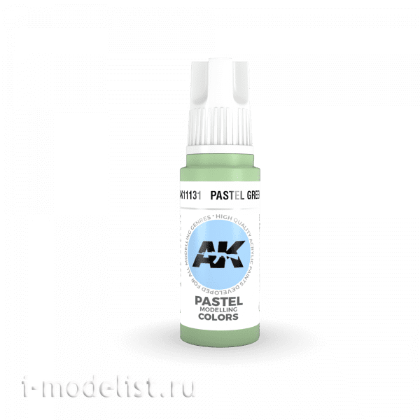 AK11131 AK Interactive acrylic Paint 3rd Generation Pastel Green 17ml