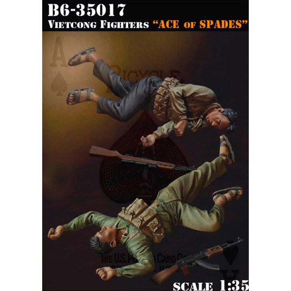 B6-35017 Bravo-6 1/35 Vietkong Fighters 