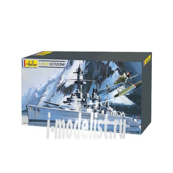 81047 Heller 1/400 Ship Lutzow