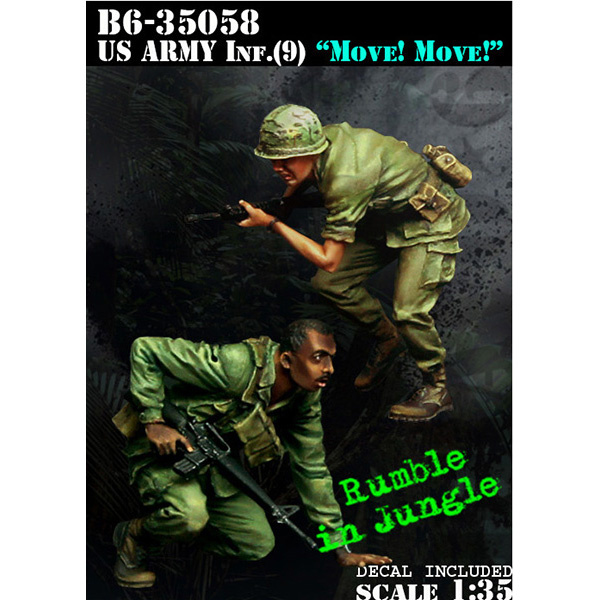B6-35058 Bravo-6 1/35 U.S. Army Inf.(9) 