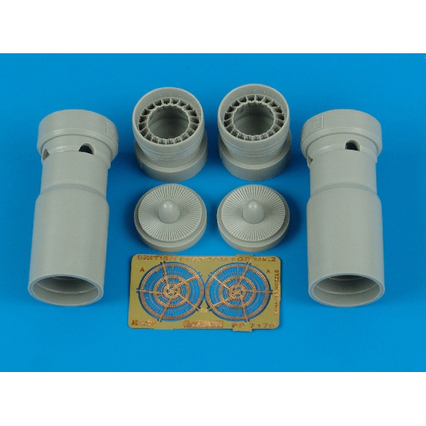 7179 Aires 1/72 FG.1 British Phantom exhaust nozzles