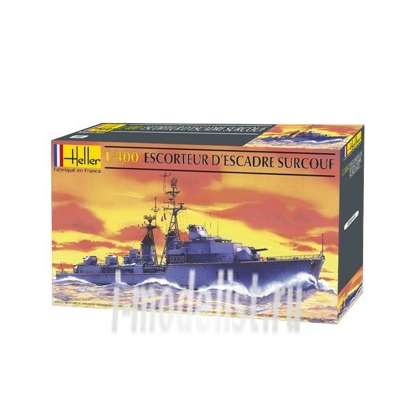 81013 Heller 1/400 Vehicle ESCORTEUR D'ESCADRE SURCOUF