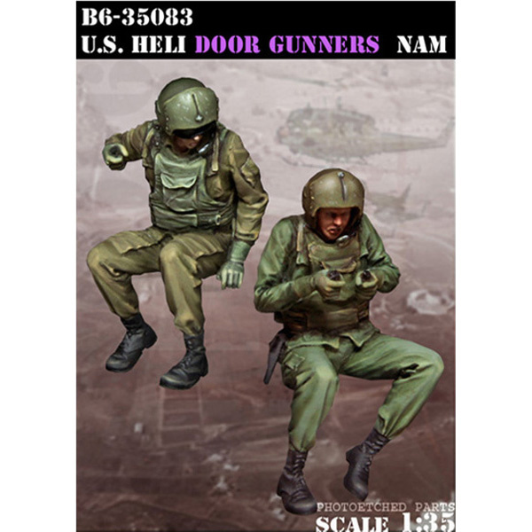 B6-35083 Bravo-6 1/35 U.S. Heli Door Gunners / American Helicopter Gunners