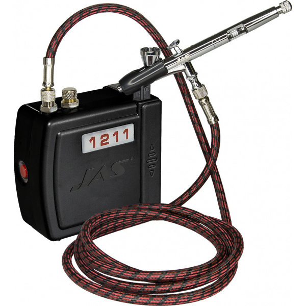 1282 Jas Airbrush Kit Jas 1282: compressor, airbrush, hose