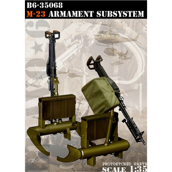 B6-35068 Bravo-6 1/35 M23 Armament Subsystem / M23 armament subsystem