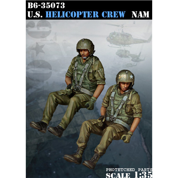 B6-35073 Bravo-6 1/35 U.S. Helicopter Crew 'Nam / American Helicopter Crew in Vietnam