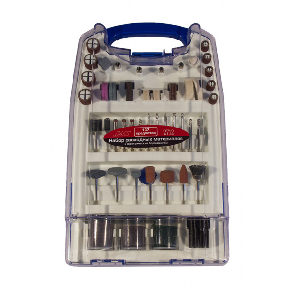 2712 JAS Set of consumables for drill bits, 137 items