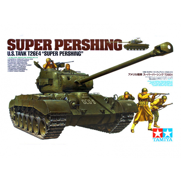 Tamiya 35319 1/35 Us tank T26E4 