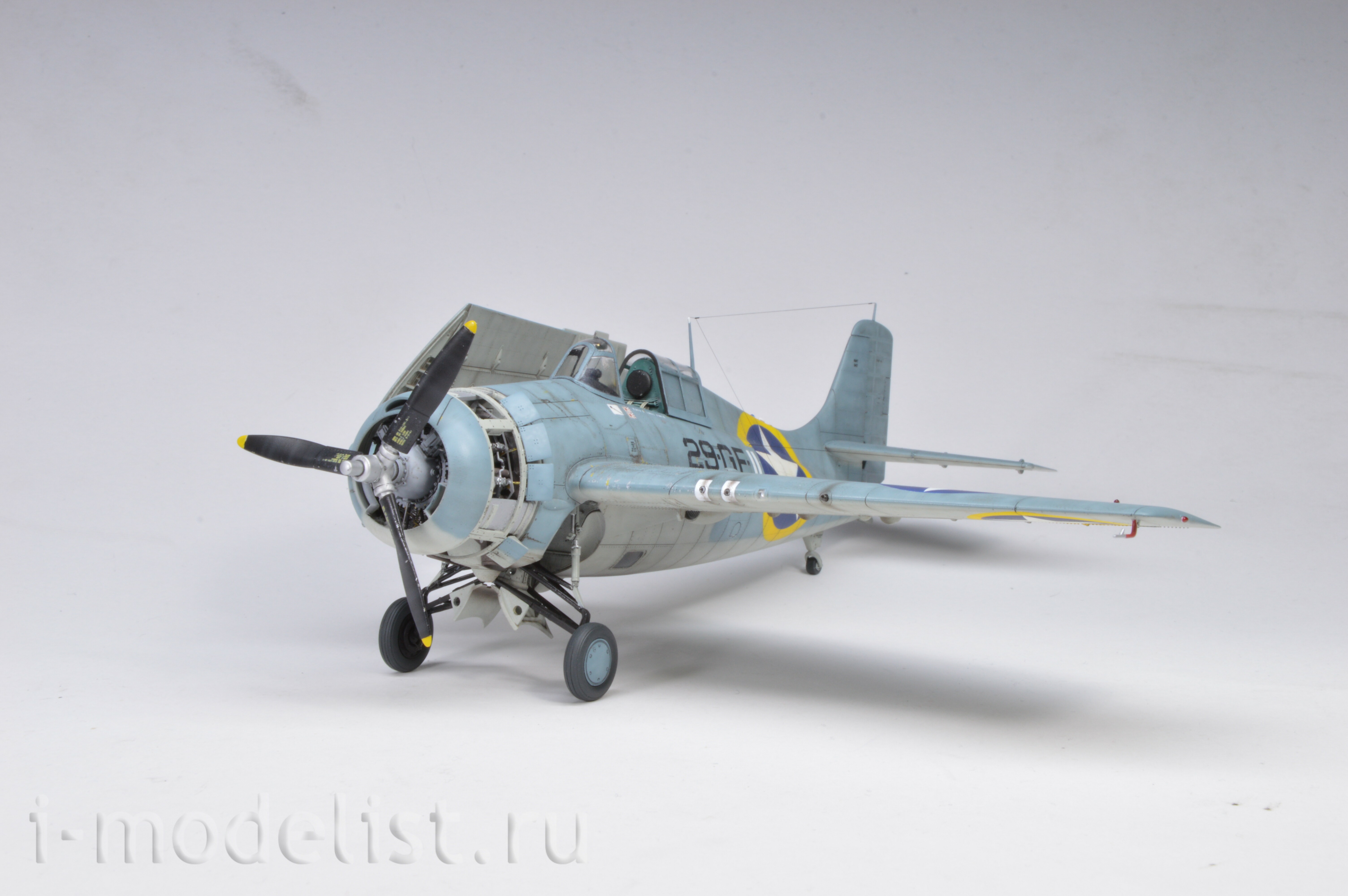82203 Eduard 1/48 Американский истребитель F4F-4 Wildcat поздний (ProfiPACK)