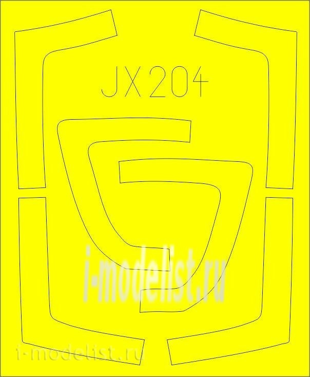 JX204 Eduard 1/32 a Set of painting masks for MIK-29A