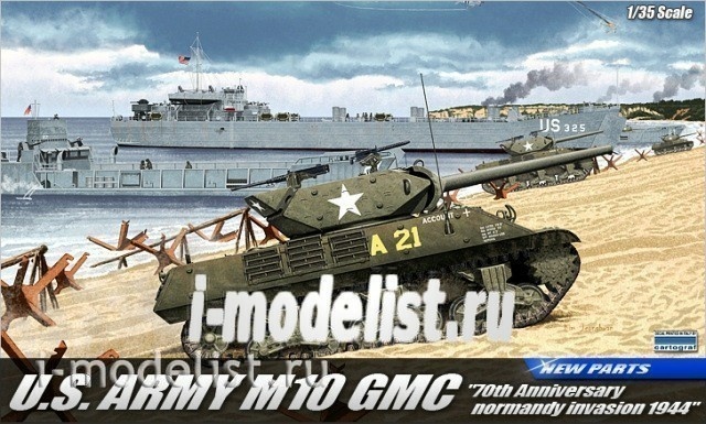 13288 Academy 1/35 US Army M10 GMC 70th anniversary Normandy invasion 1944