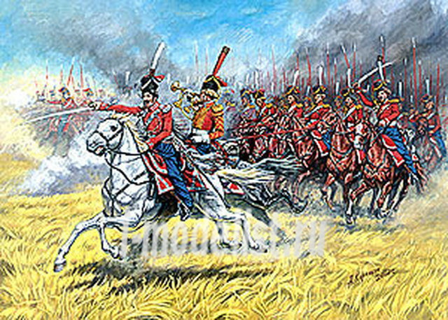 8018 1/72 Zvezda Guards Cossacks 1812.