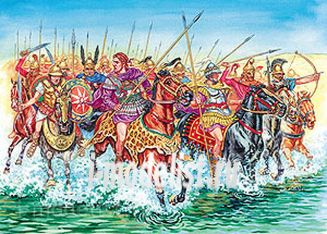 Zvezda 8007 1/72 Macedonian cavalry