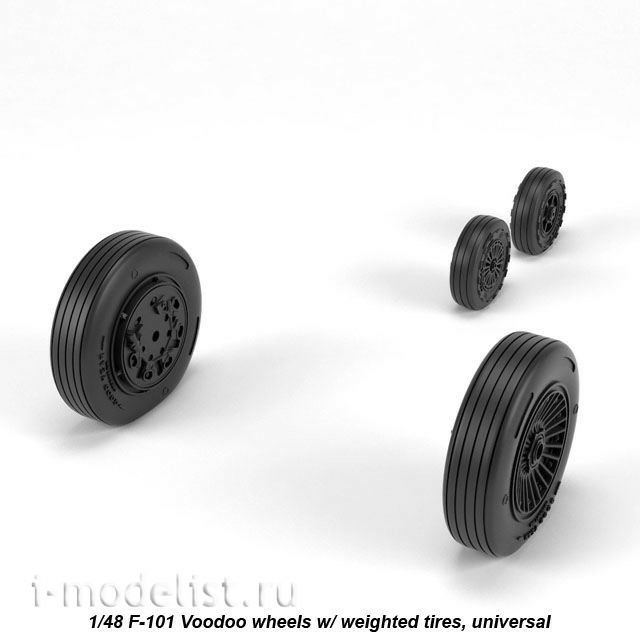 AW48318 Armory 1/48 Wheels for F-101 Voodoo
