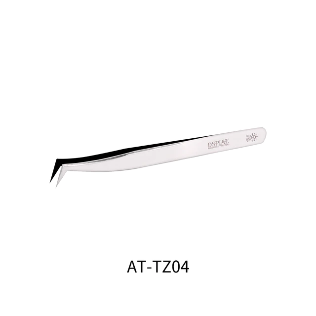 AT-TZ04 DSPIAE Stainless steel Tweezers with 90° angular tip