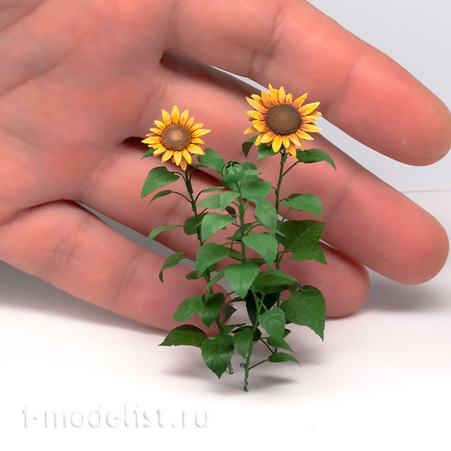 S-163 MiniWarPaint Photo Etching Sunflowers, size L