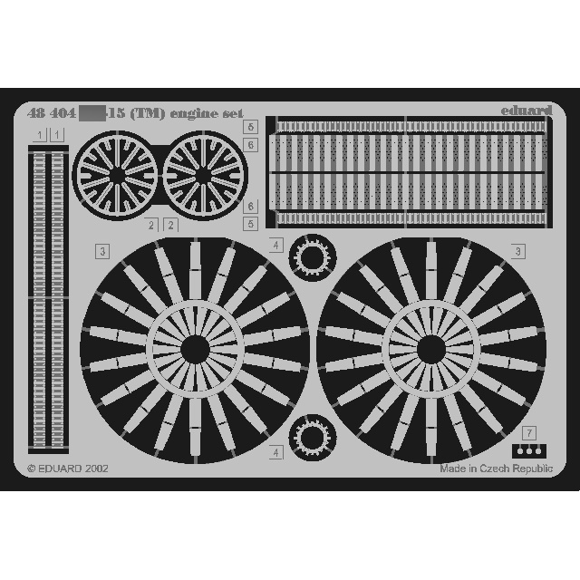 48404 Eduard 1/48 Photo Etching С-15TM Flagon engine  