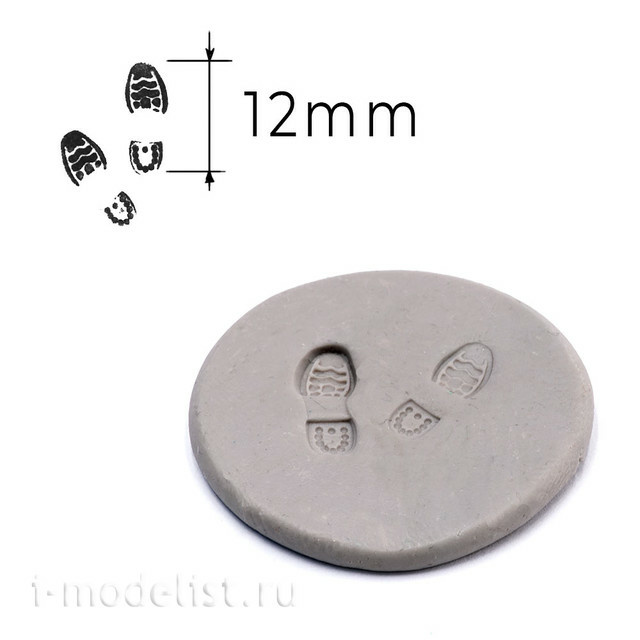 T-066 MiniWarPaint Stamp Soviet Boots Type 1, Size L