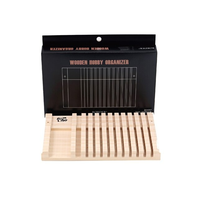 BD0057 Border Model Wooden Organizer for Hobby :: Instruments