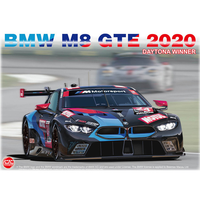 PN24036 NuNu 1/24 BMW M8 GTE 2020 24 Hours of Daytona Winner