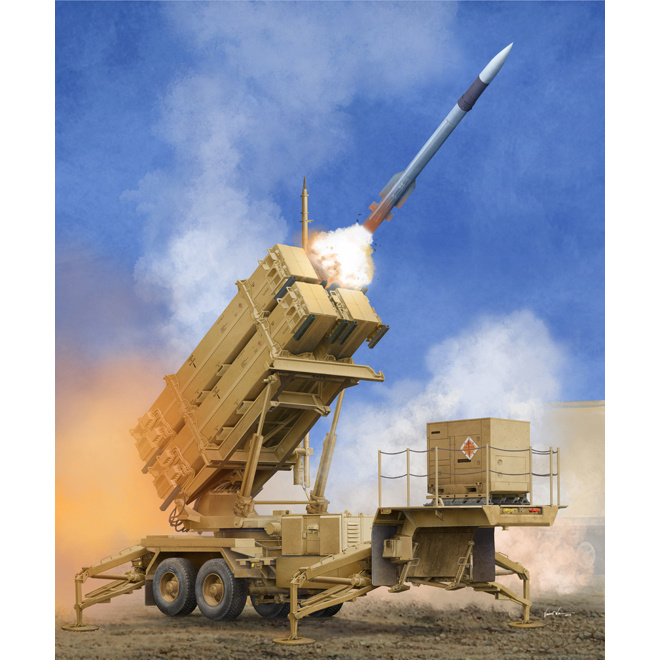 01040 Trumpeter 1/35 US M901 Launching Station w/MIM-104F Patriot SAM System (PAC-3) 