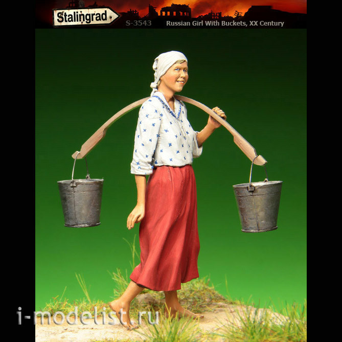 S-3543 Stalingrad 1/35 girl with buckets