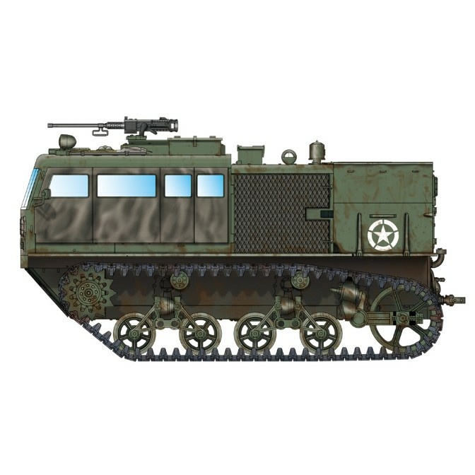 82920 HobbyBoss 1/72 M4 High Speed Tractor (3-in./90mm)