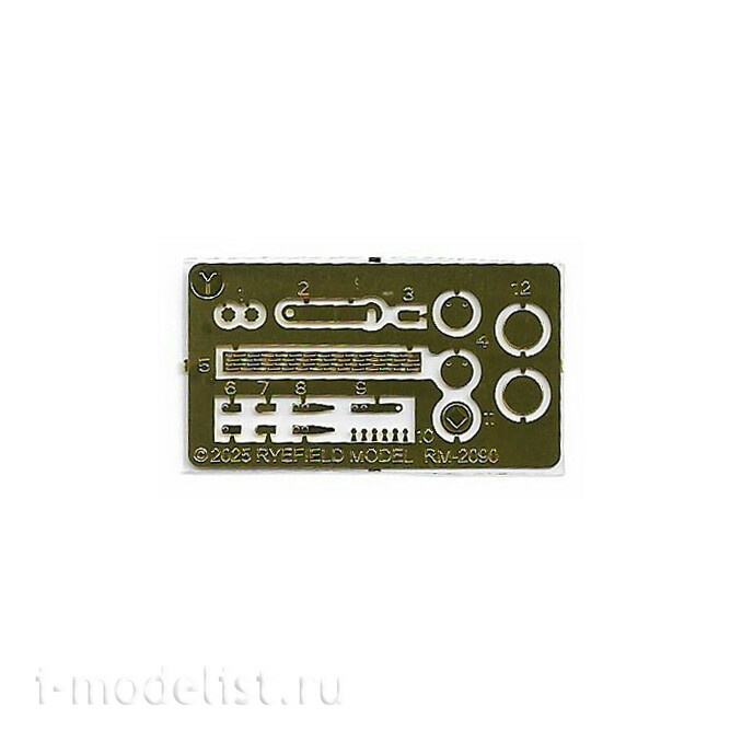 RM-5140 Rye Field Model 1/35 Notмецкий танк Sd.kfz.181 Tiger I (ранний, Курск 1943) с двигателем и фигуркой Михаэля Виттманна