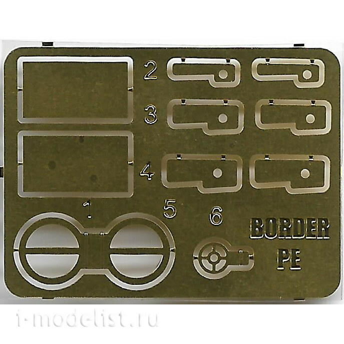 BF-006 Border Model 1/35 Истребитель A6M2 Zero с двигателем и оружием