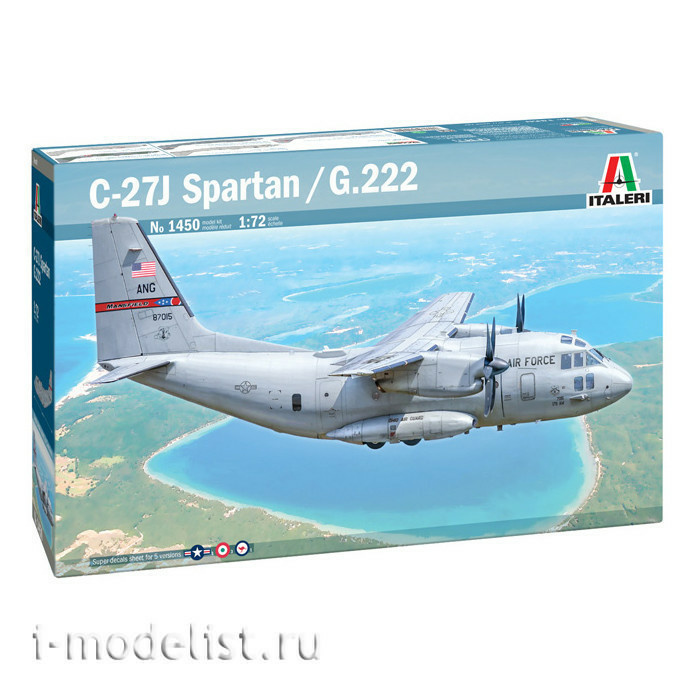 1450 Italeri 1/72 C-27J SPARTAN / G. 222 aircraft 