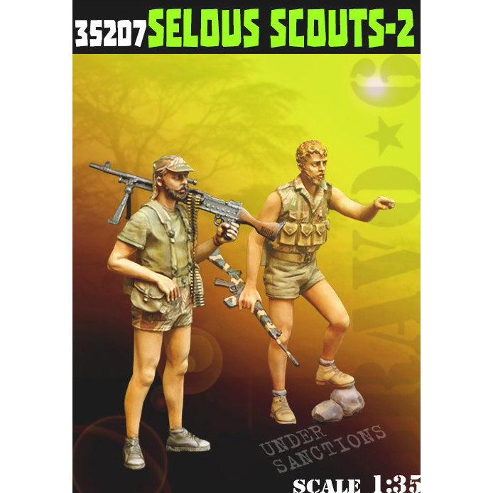 B6-35207 Bravo-6 1/35 Родезийские Скауты Селуса / Rhodesian Selous Scouts (2 фигуры)