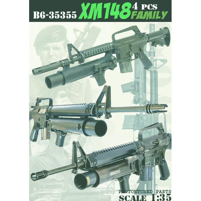 B6-35355 Bravo-6 1/35 Гранатомет XM148