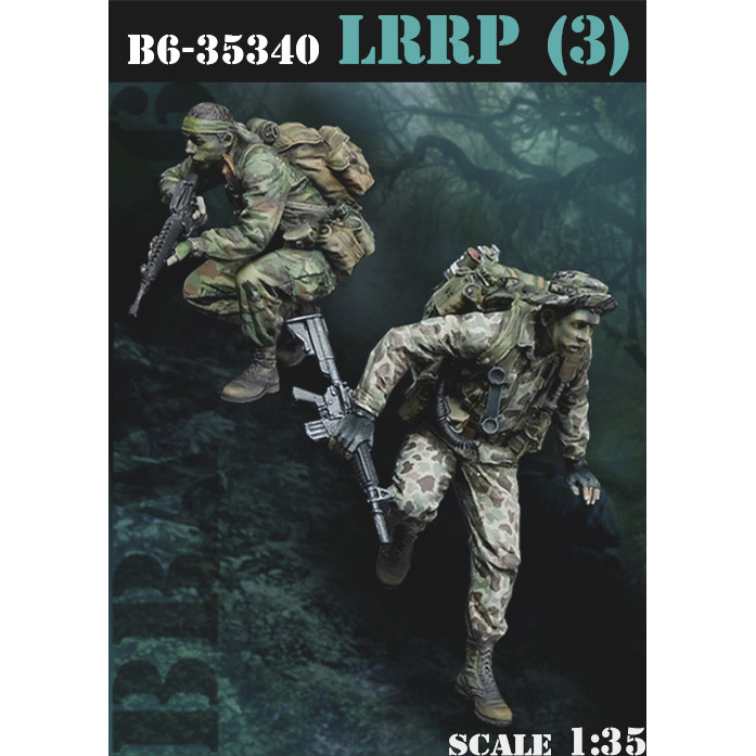 B6-35340 Bravo-6 1/35 LRRP (3) / Long-range Reconnaissance Patrol (3)