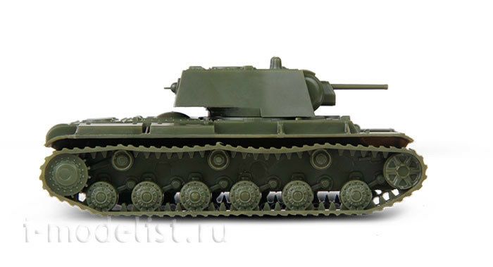 6190 Zvezda 1/100 Soviet heavy tank KV-1 OBR. 1941. with f-32 gun