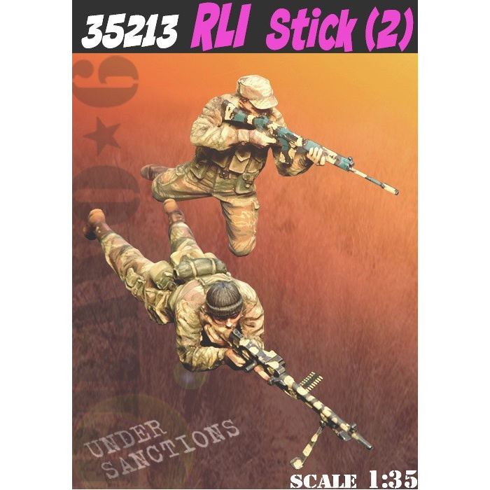 B6-35213 Bravo-6 1/35 Группа родезийской легкой пехfromы (2)