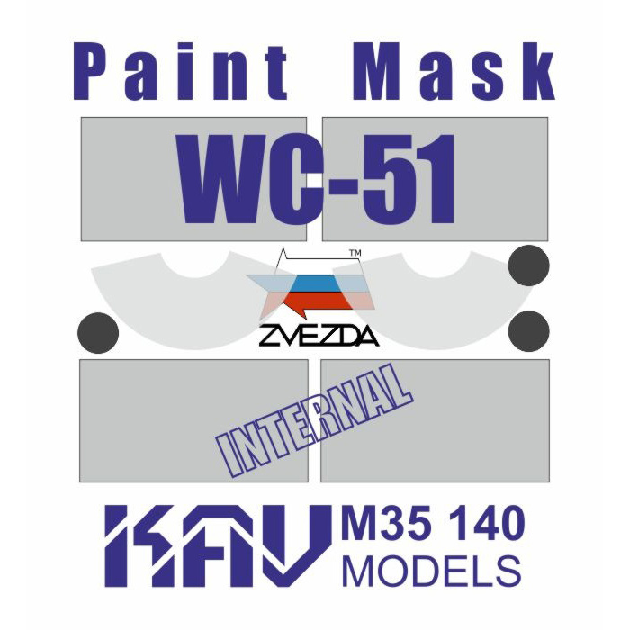 M35 140 KAV Models 1/35 Paint Mask for Dodge WC-51