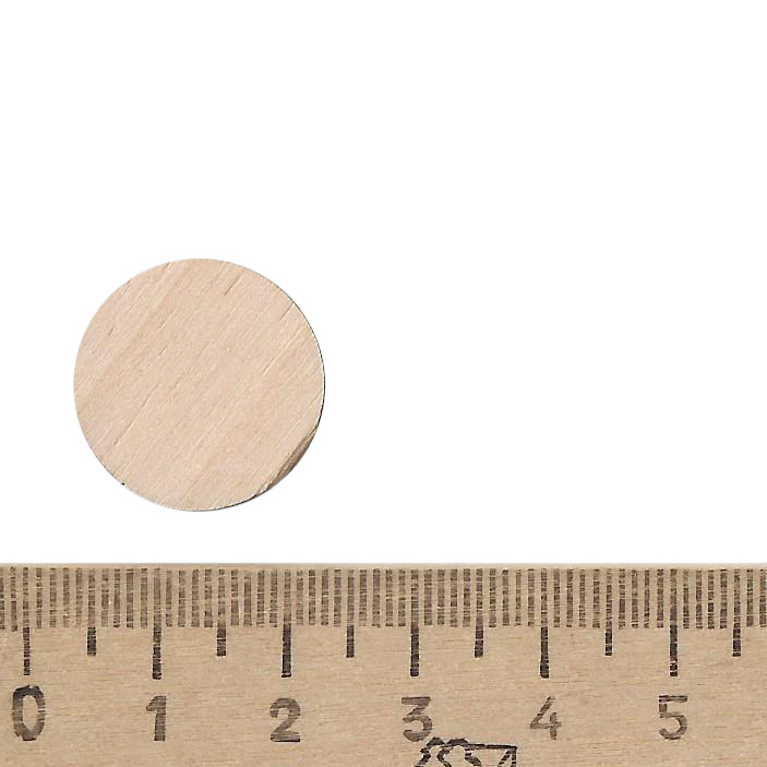 5414 Svmodel Base for miniatures, plywood 20 mm, 5 pcs.