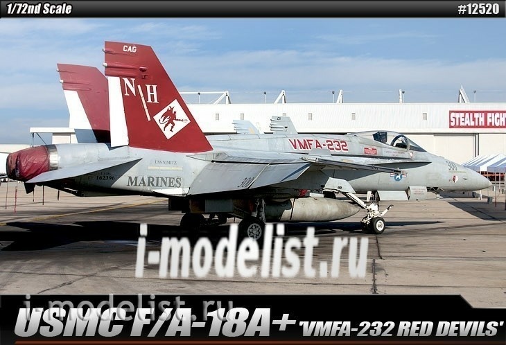 12520 Academy 1/72 Aircraft USMC F/A-18+ 
