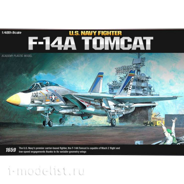 12253 Academy 1/48 Tomcat F-14A Aircraft