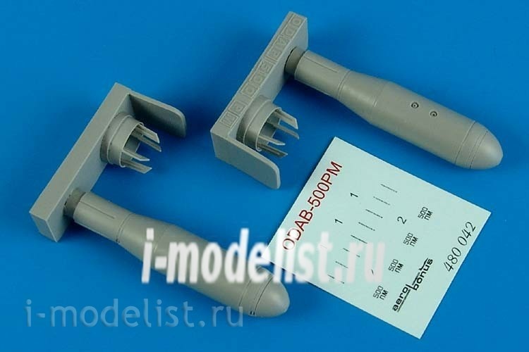 480 042 Aires 1/48 Add-on KIT ODAB-500PM Russian fire bombs