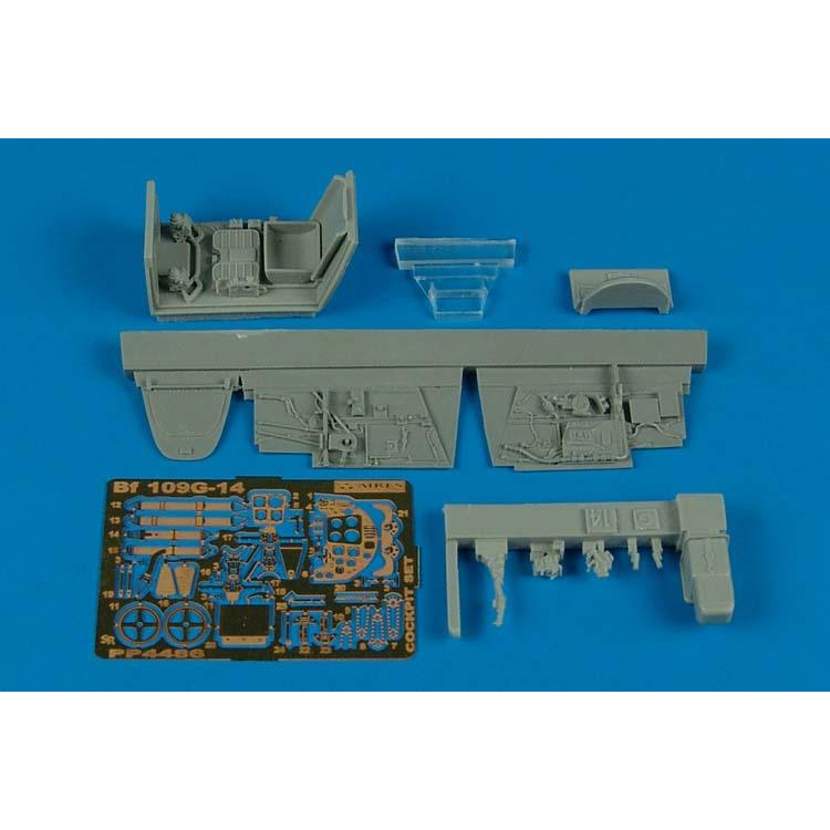 4486 Aires 1/48 Bf 109G-14 cockpit set