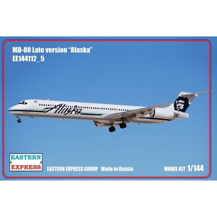 144112-5 Orient Express 1/144 Airliner MD-80 late Alaska (Limited Edision)