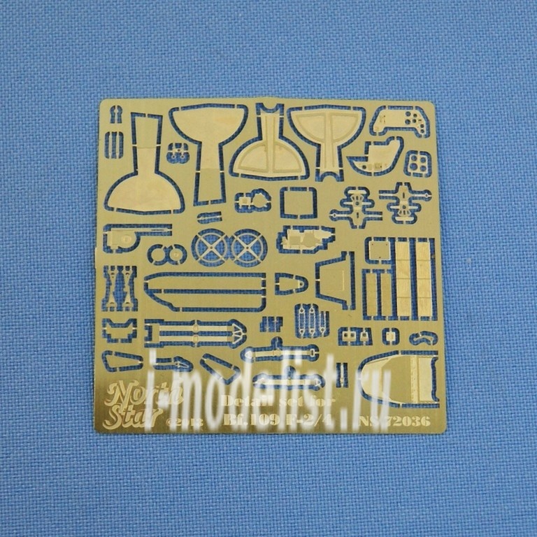 NS72036 North Zvezda 1/72 photo Etching PE set for Bf.109 F-2,4